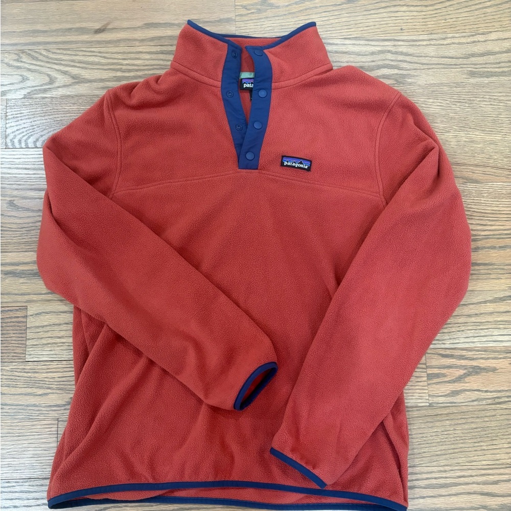 Patagonia Rust Fleece Pullover